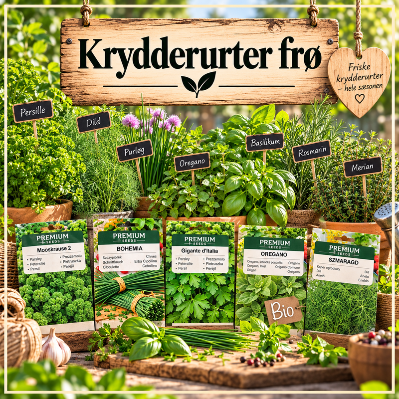 Krydderurter frø