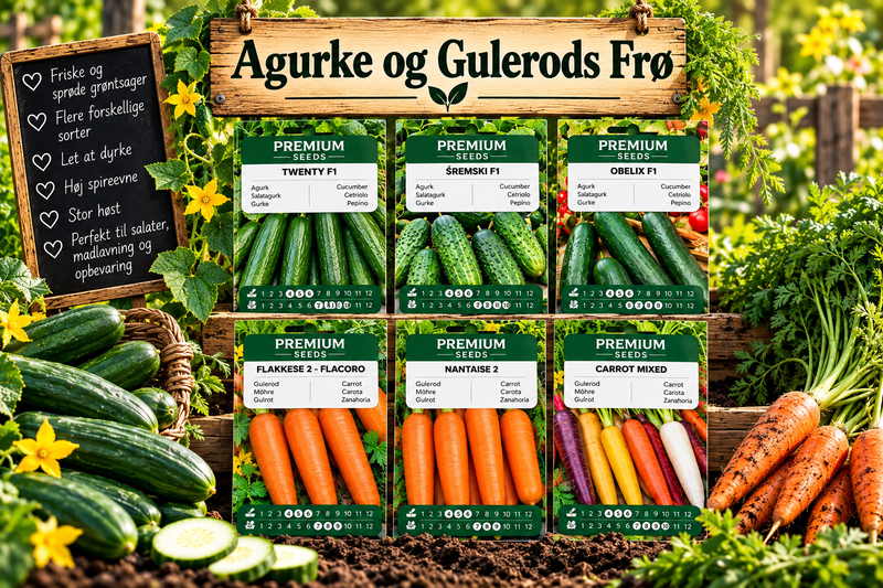 Agurke og Gulerodsfrø