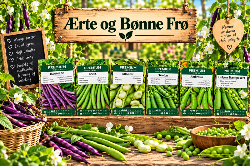 Ærter og Bønne frø