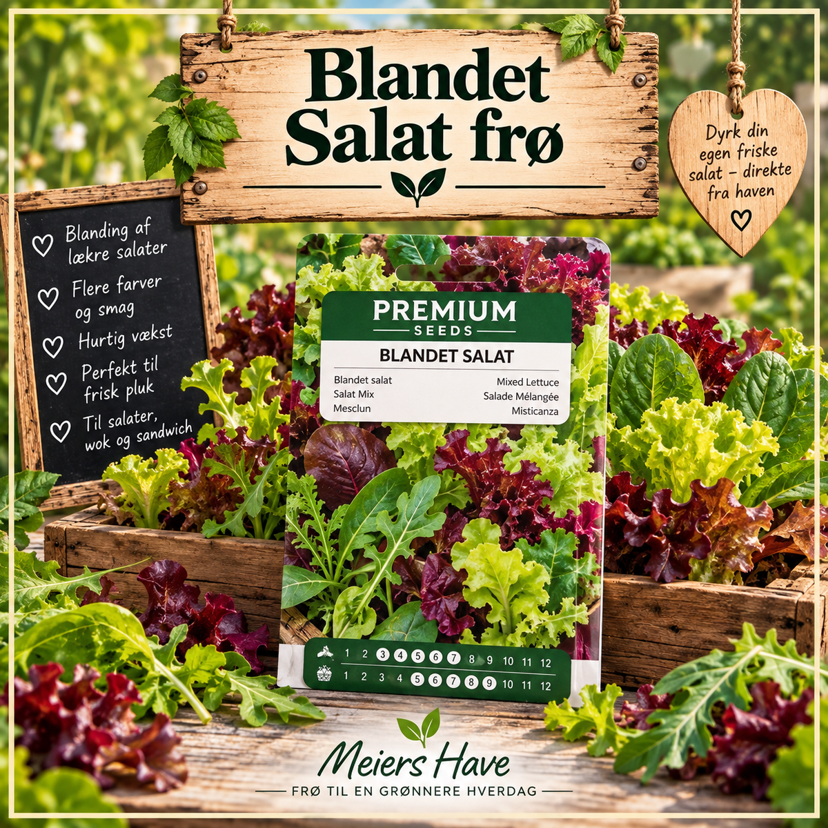 Salat frø