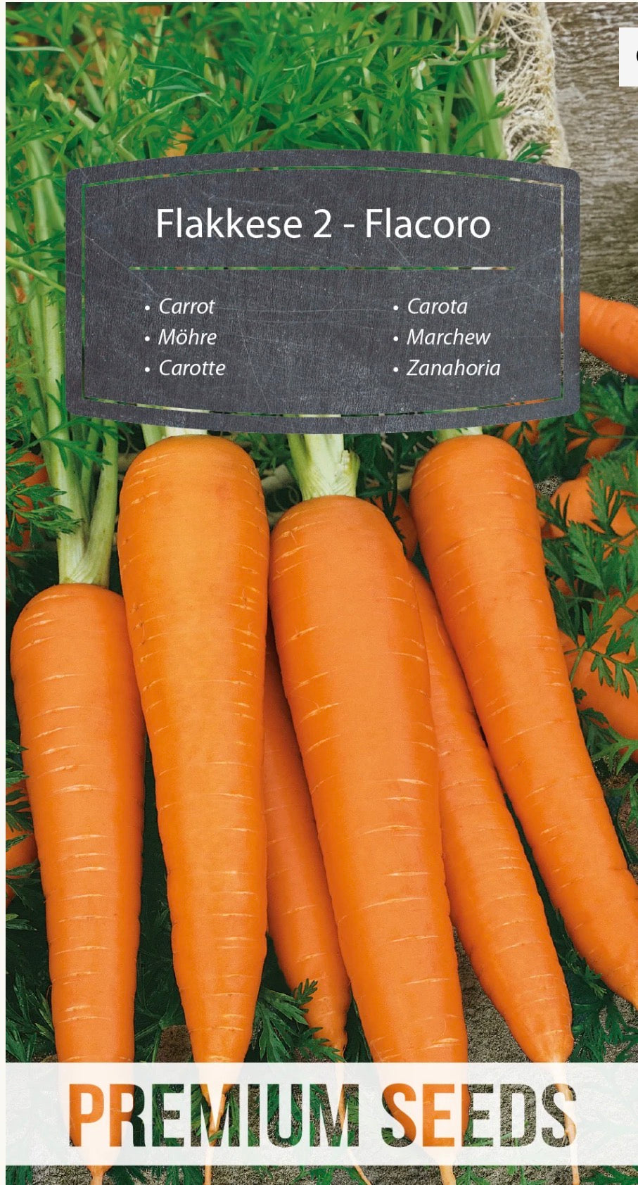 🥕 Gulerod Flakkese 2 – Flacoro Vinter gulerod