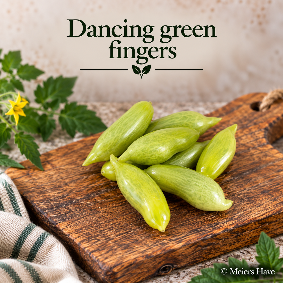 Dancing green fingers