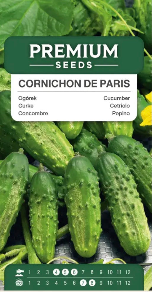 Sylte Agurk ‘Cornichon de Paris’ – Små, sprøde sylteagurker med masser af smag! 🌱