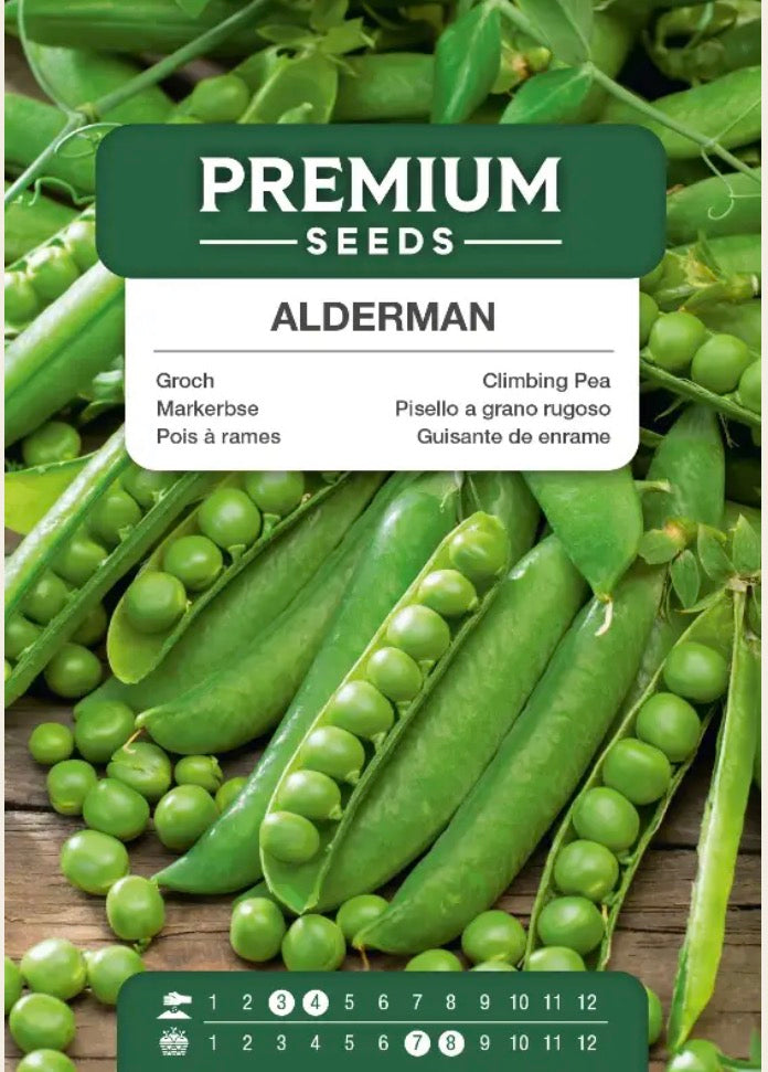 Ærter Alderman – Højtvoksende, søde og med stort udbytte 🌱
