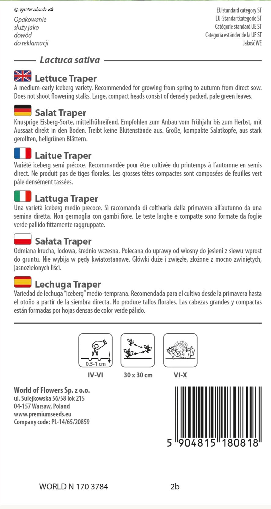 🥬 Salat Traper – Sprød og lækker icebergsalat