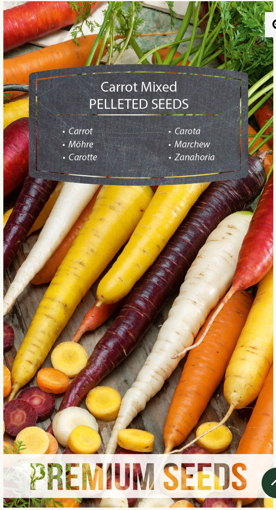 🥕 Gulerødder – Farverigt Mix 🌈
