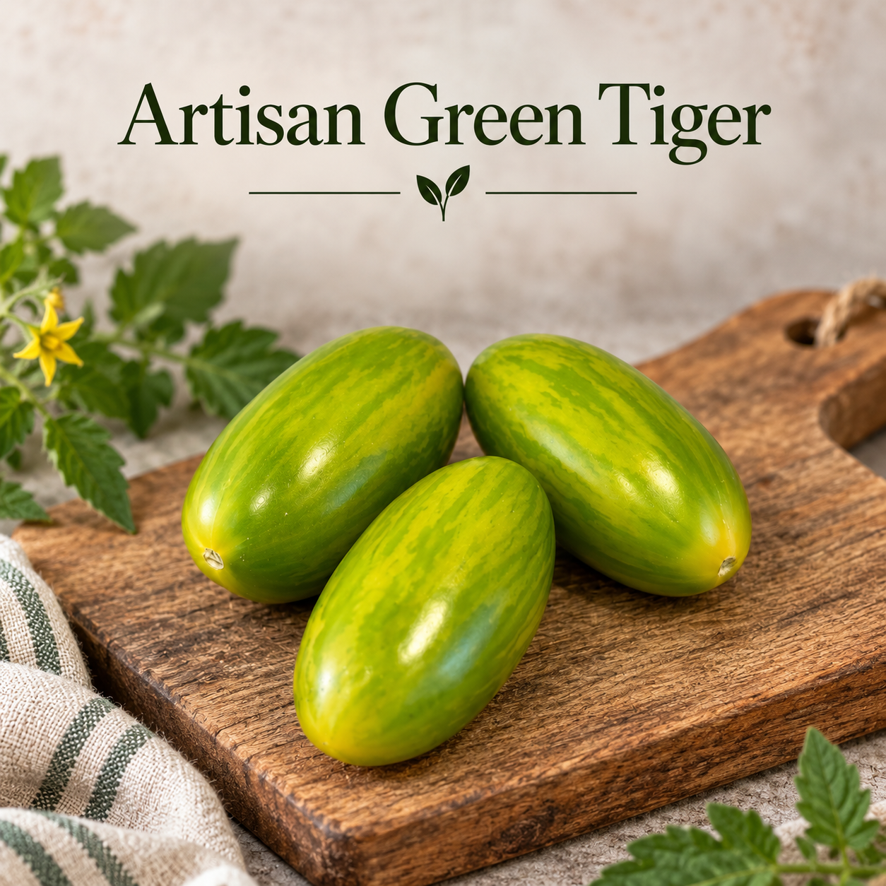 Artisan green tiger