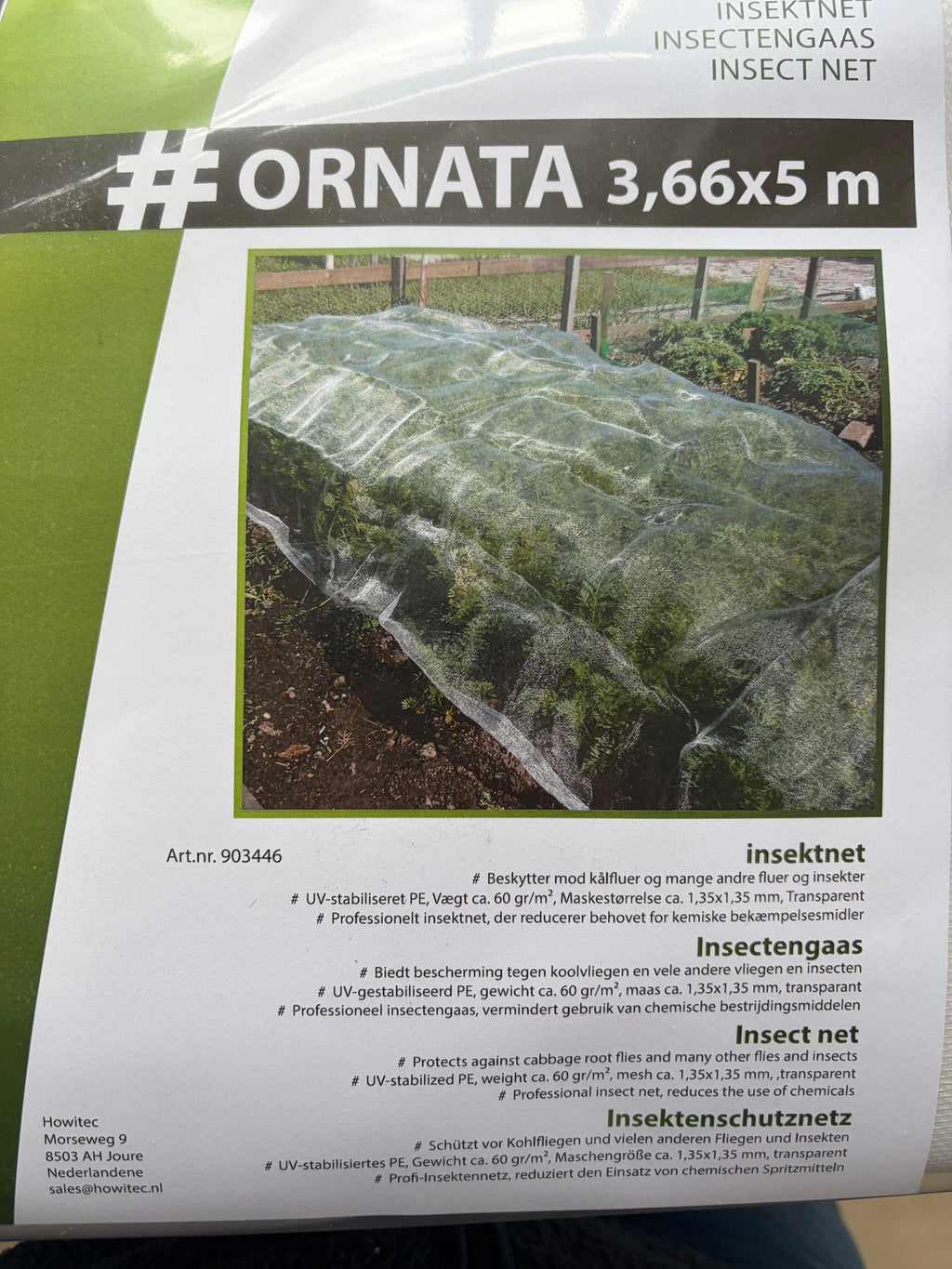 Insektnet 3,66 x 5 meter