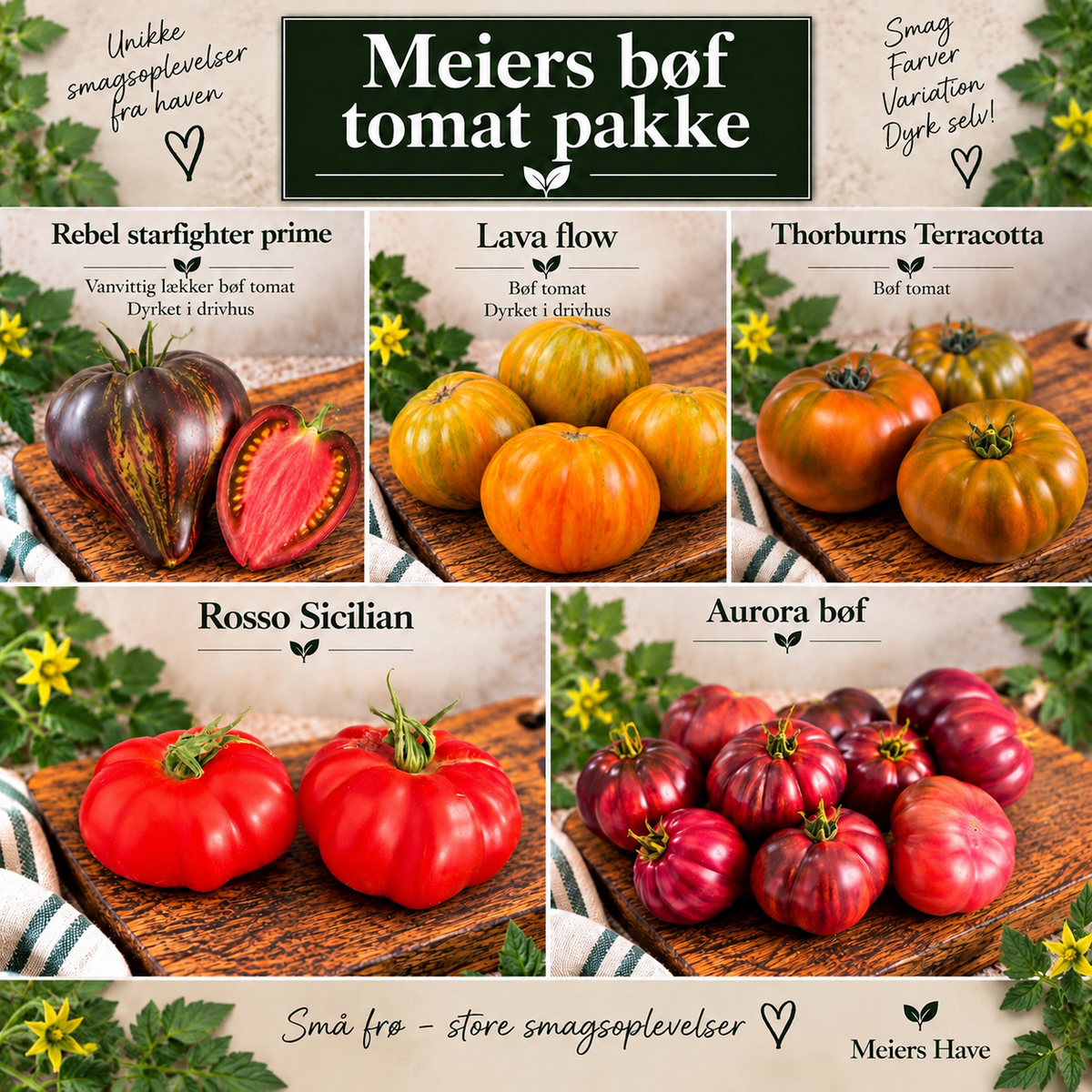Meiers Bøf frøpakke